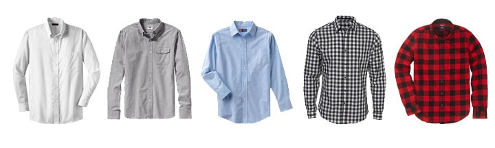 men's wardrobe essentials shirts