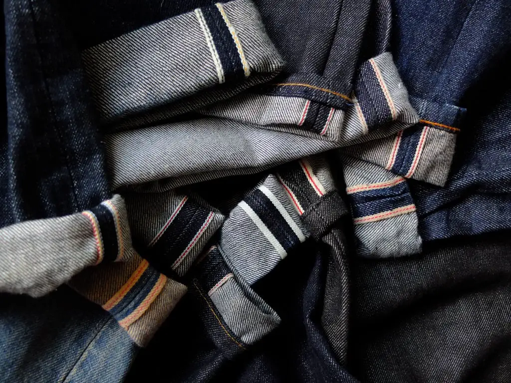 raw selvedge denim