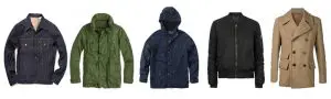 men's wardrobe essentials jackets