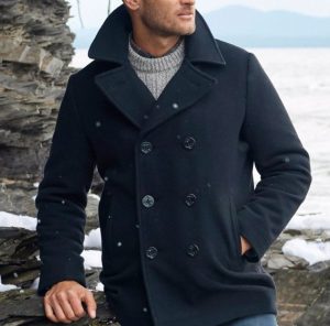 men's winter fashion peacoats