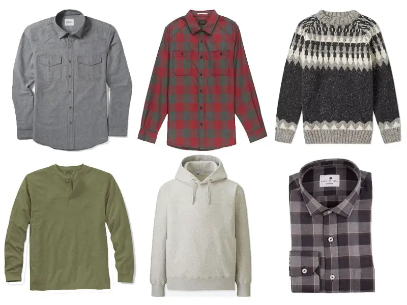 men's winter fashion shirts