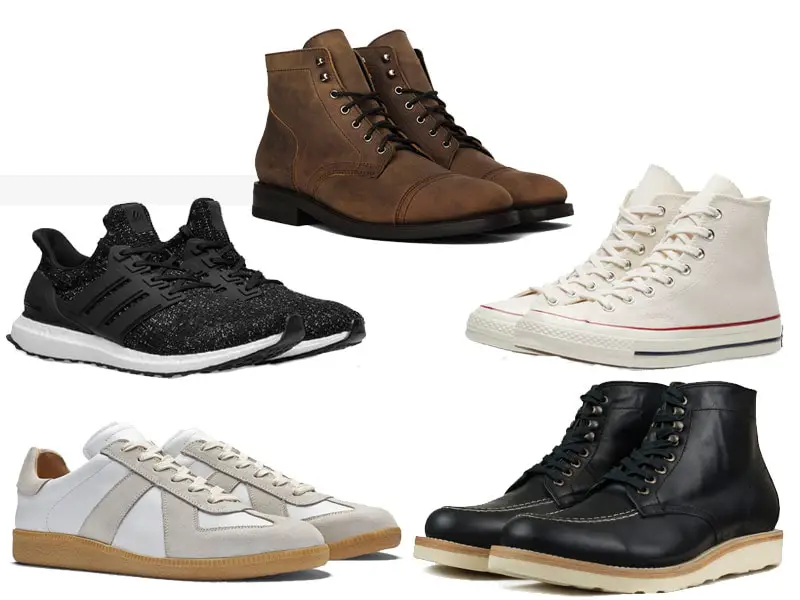 men's winter fashion boots and sneakers