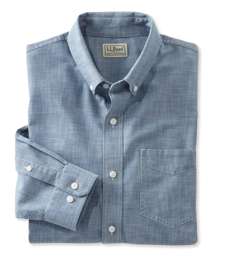 spring fashion men chambray shirt • Styles of Man