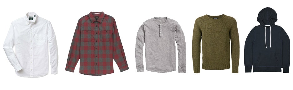 fall fashion shirts and sweaters