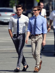 Zac Efron and Dave Franco business casual