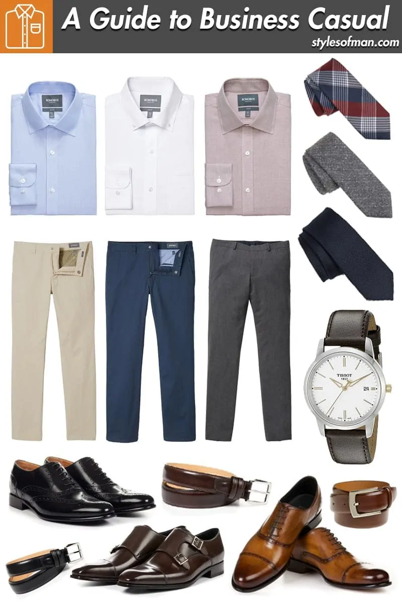 mens business casual styles