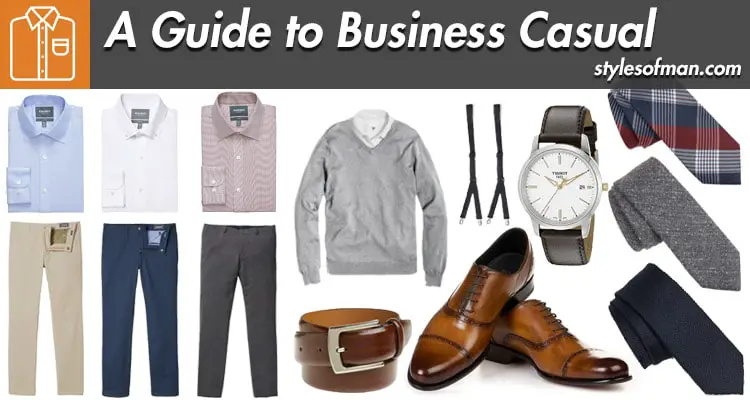 business casual men