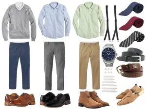 thumbnail of business casual items for men