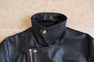 closed neck on the Beckett Simonon Atlas Jacket