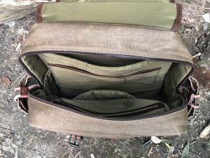 Inside of the Dakota Commuter bag