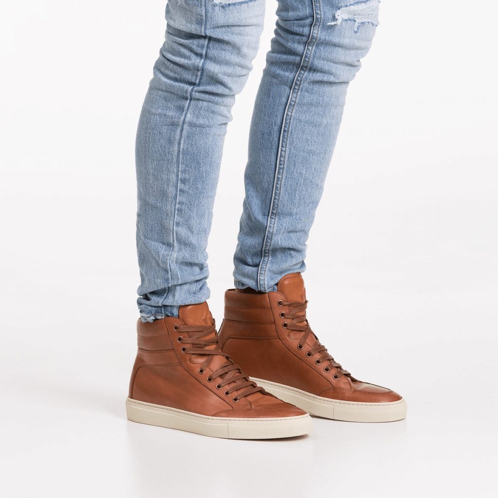 Koio 'Castagna' Primo High-Top Sneakers for Men 
