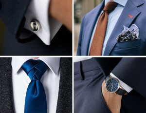 cocktail attire for men accessories ties cufflinks watch