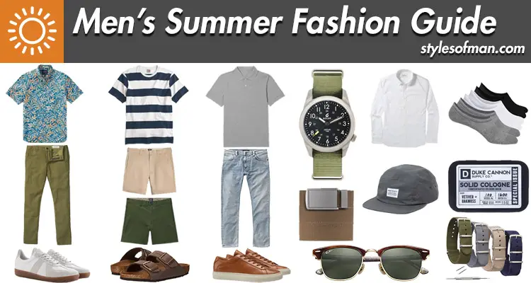 mens summer fashion essentials