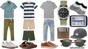 men's summer fashion wardrobe