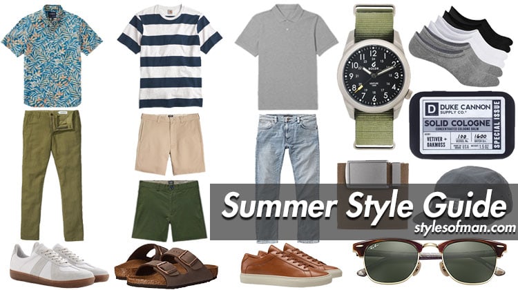 summer-fashion-guide-wardrobe • Styles of Man