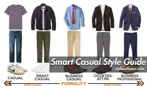 men's smart casual dress code guide