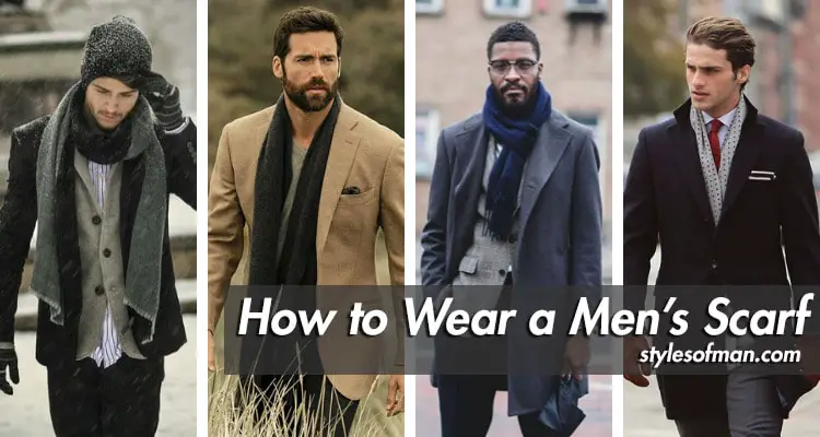 How to Wear a Men s Scarf Drapes Ties Tips Styles of Man