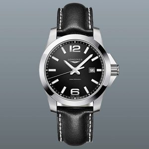 men's Longines Conquest Steel watch