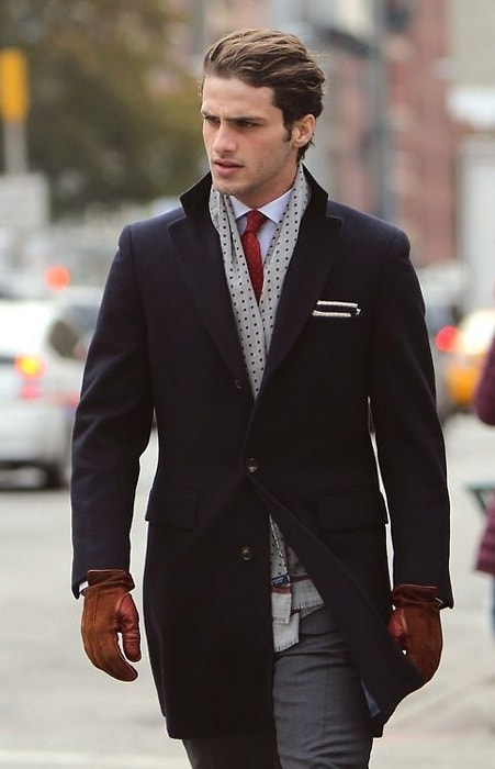 How to Wear a Men s Scarf Drapes Ties Tips Styles of Man