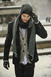 once around scarf knot for men