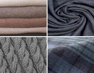 types of scarf fabrics