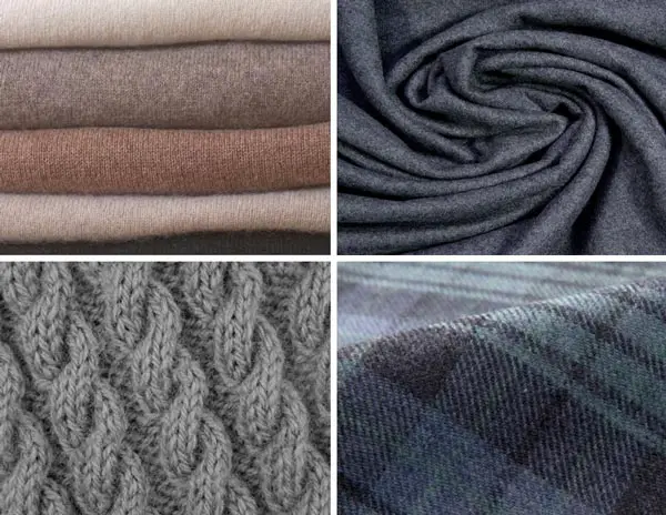 types of scarf fabrics