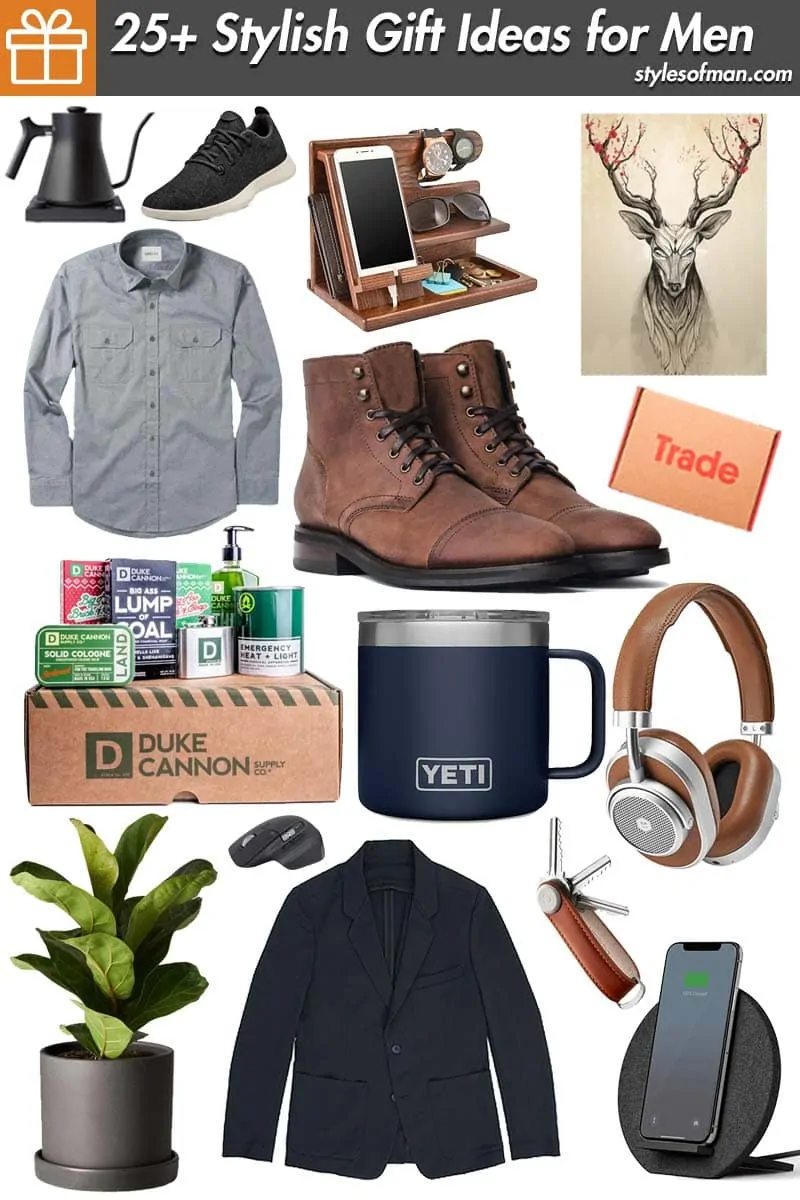 Gift guide for him. Here you will find gift ideas for the sports fan, the  boss man, the drinker, th… | Gift guide for him, Diy gifts for him,  Romantic gifts for