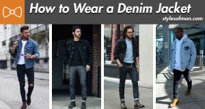 how to wear a denim jacket