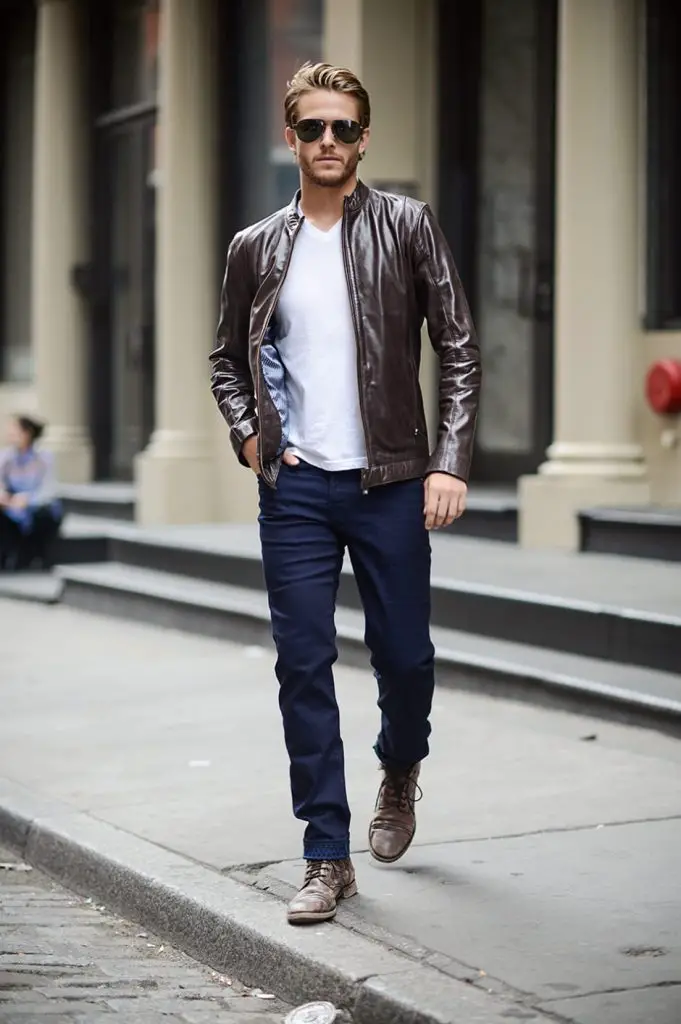 Leather Jackets for Men: Style Guide, Outfits, & Inspiration • Styles ...