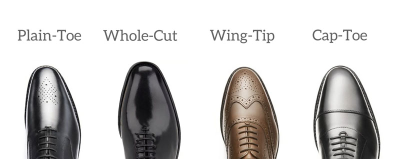 cap toe vs plain toe shoe