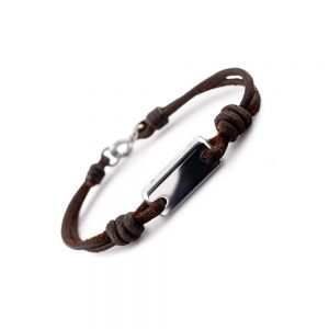 mens leather bracelet