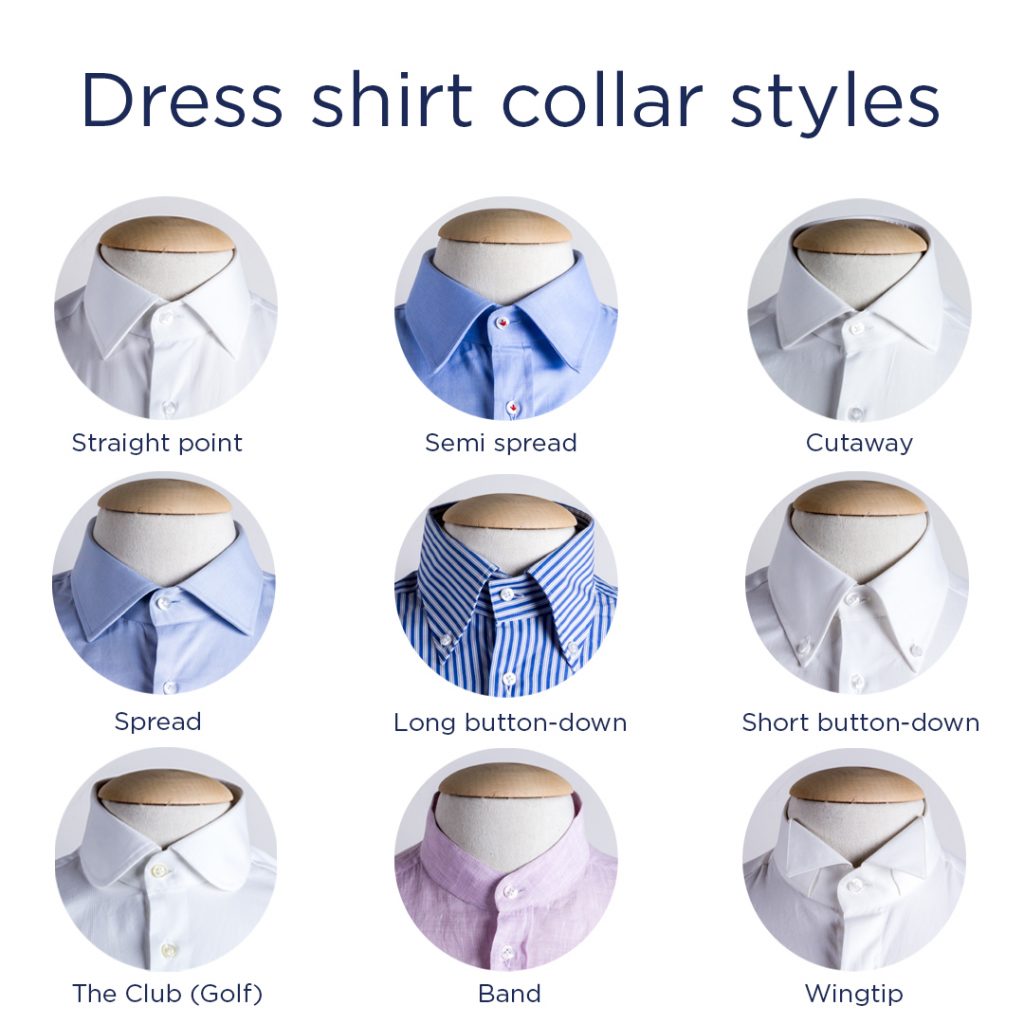 dress shirt collars